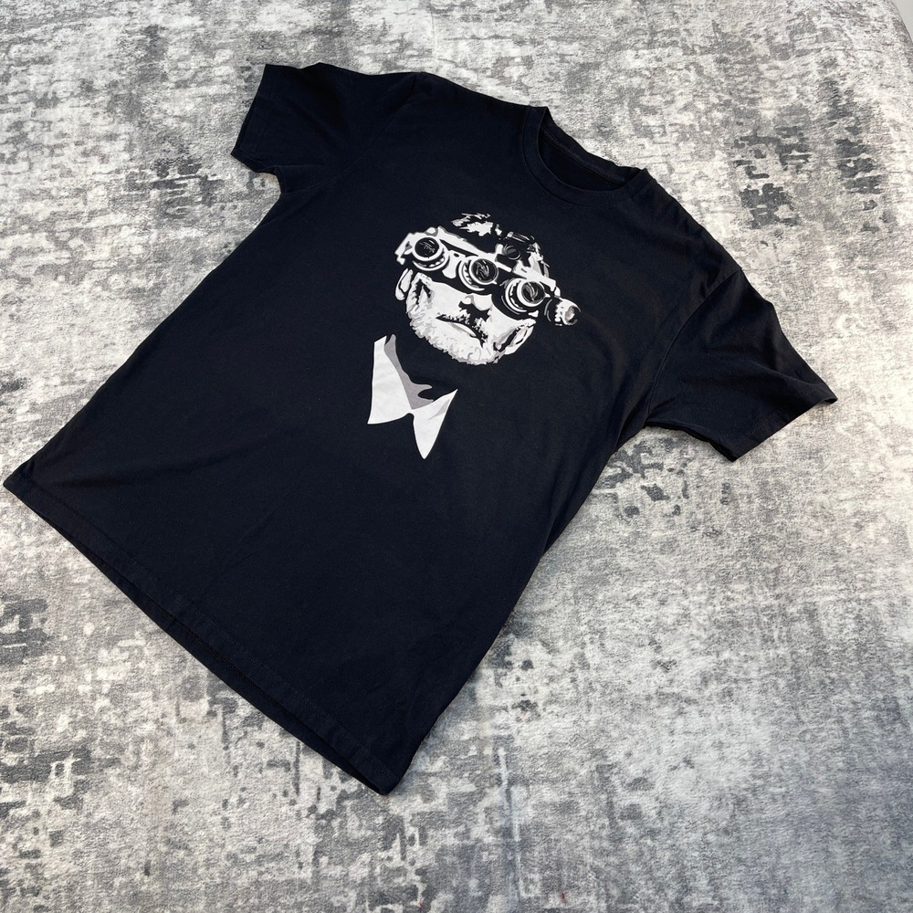 Unbranded Men Medium T-Shirt Solid Black GPNVG Night Vision Graphic Tactical